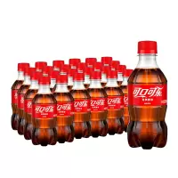 可口可乐汽水 碳酸饮料 300ml*24瓶 整箱装 单位:箱
