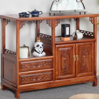 白寅 BY-CSG-004 新款黄花梨色 茶水柜 100*40*80(单位:个)