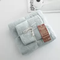 无印良品(MUJI)微米瞬吸水毛浴巾组合 MUJI-XJ23-02