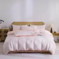 无印良品(MUJI) 水洗棉提花四件套-欧式风情MUJI-TJ23-66