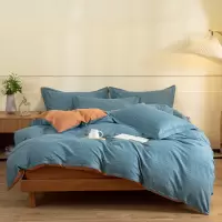 无印良品(MUJI)全棉磨毛四件套-巴赫风情(特价)MUJI-TJ23-77