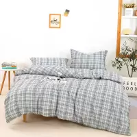 无印良品(MUJI) 水洗磨毛四件套-都市生活(特价)MUJI-TJ23-61