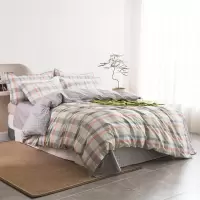 无印良品(MUJI) 全棉印花四件套-动感方块(特价)MUJI-TJ23-71