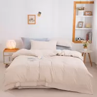 无印良品(MUJI)水洗棉磨毛四件套-梦幻庄园MUJI-TJ23-89