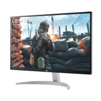 LG 27UP600-W 27英寸4K超清显示器 HDR400 IPS面板 高清电脑显示屏幕