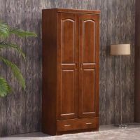 简约实木衣柜宽0.8 深0.5 高1.95