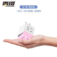 雷摄LEISE 智能无线魔方插座 USB/Type-C充电插座/插线板/插排/排插/接线板/拖线板 1转5转换插头