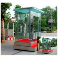 玻璃站台岗亭保安亭户外GT-BD02 可定制