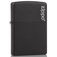 ZIPPO 218ZL 哑漆商标 防风煤油打火机