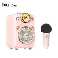 Divoom点音 小魔女Fairy-ok无线k歌音响蓝牙音箱迷你家庭ktv唱歌麦克风卡拉OK套装户外插卡小收音机
