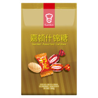 嘉顿(Garden)什锦糖300g 草莓味椰子味巧克力味