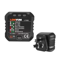 龙韵 插头电源检测器 检测仪 双重保护10A电源检测仪 LY1860 单位:个