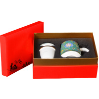 銮源丰S-008珐琅彩办公杯