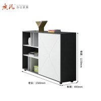 质凡木质文件档案柜背景储物柜 1500*400*1150