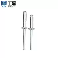谐晟 铝制拉铆钉 抽芯铆钉装潢钉铝拉钉 M5*25 500支