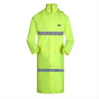 卡速登KSD-LT02连体式双层雨衣 荧光色