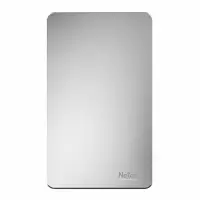 朗科(Netac)K330-1TB银姬系列 高速USB3.0传速2.5英寸全金属闪存硬盘移动硬盘 银色