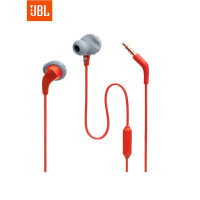 JBL Run2红色 入耳式运动耳机