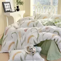 臻梦圆MYJT2188优品全棉套件-风吹麦浪
