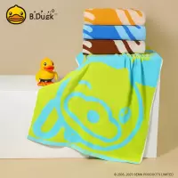 B.Duck小黄鸭纯棉成人浴巾女吸水加厚2024新款情侣家用洗澡大毛巾