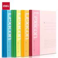 得力(deli)A4/80张无线装订软抄本记事本 工作笔记本子/ 日记本 /文具办公用品 7659 (6本装)