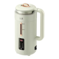 山本破壁机豆浆机静柔音600ml迷你小型家用加热全自动榨汁机S-DJ06