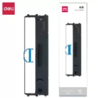 得力 (deli)DLS-605K针式打印机色带(黑)(盒)