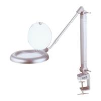 高清晰夹台放大镜(带灯)