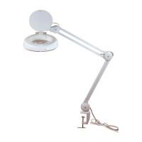 夹台式放大镜灯
