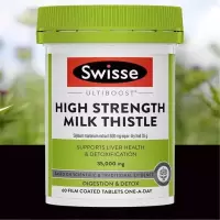 Swisse斯维诗澳洲护肝片高浓度奶蓟草姜黄素成人肝脏排毒养肝护肝熬夜烟酒人士增强免疫 护肝片120粒/瓶
