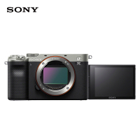 索尼(SONY)Alpha 7C 全画幅微单相机 轻便小巧简易操控实时眼部对焦 银色