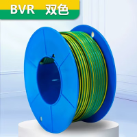 穿山 桂林国际电线 国标BVR 1.5平方 双色 100米/卷 单位:卷