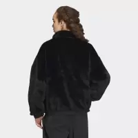 adidas仿皮草运动夹克外套女装冬季阿迪达斯官方轻运动IP7044