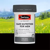 swisse男士生发片 60粒养发胶囊生发维生素育发护发修护毛囊维持发质维生素片男士养发胶囊