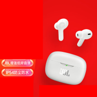 JBL WAVE BEAM 真无线蓝牙音乐耳机 入耳式 通话降噪 环境感知运动防水防尘通用苹果安卓手机 香槟金