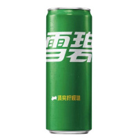 可口可乐雪碧330ml*24罐摩登罐碳酸饮料