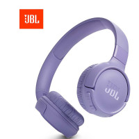 JBL TUNE520BT蓝牙 无线耳机头戴式 通话降噪耳机耳麦 57小时续航 蓝牙5.3 紫色 单位:个