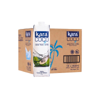 KARA Coco佳乐椰子水1000ML *12瓶 来自印尼苏门答腊群岛 新鲜采摘 拒绝添加 快速补水 零脂轻卡
