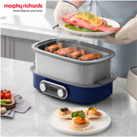 摩飞电器(Morphyrichards)电蒸锅蒸炖锅速蒸锅多功能预电炖锅隔水炖煮锅MR1168蓝