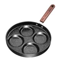 煎鸡蛋汉堡机不粘锅小平底锅 七孔蛋饺锅神器模具