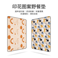 NatureHike印花图案野餐垫 户外郊游野餐防泼水野餐布露营垫子 中号-欢乐萌宠NH21FCD01