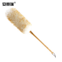 安赛瑞 羊毛掸子 清洁除尘扫灰 静电除尘掸 车用竹手柄 大号 710678 *5只