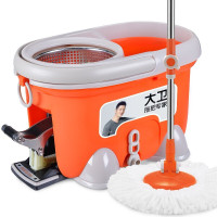 大卫 四驱动旋转拖把小木马