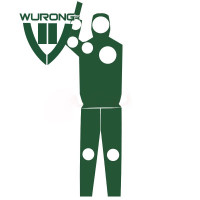 天狼芯 人体部位靶板模拟打靶训练170*50*1-WR9012