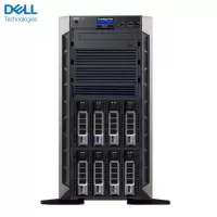 戴尔T440塔式服务器ERP数据台式电脑2*至强银牌4216 32核2.1G丨128G内存4*8T SAS硬盘H730P