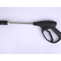 洗车机高压水枪洗车水枪喷射枪指南车白马洗车机通用配件枪头18外丝超高压长枪 可调出水形状 1把 单位:把