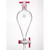 Synthware/欣维尔F474500,分液漏斗,上磨口:24/40,4mm,四氟塞子,500mL个