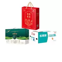 圣牧全程有机牛奶优醇250ml*10熟食鸡蛋组合