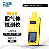 英思科 M40四气体检测仪18109595C-11111 可测LEL, O2, CO, H2S 泵吸
