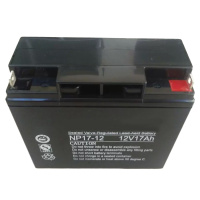 Desch 蓄电池 黑色金12V17AH